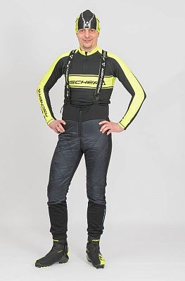 Превью Лыжные брюки Брюки лыжные FISCHER Hybrid Чёрный